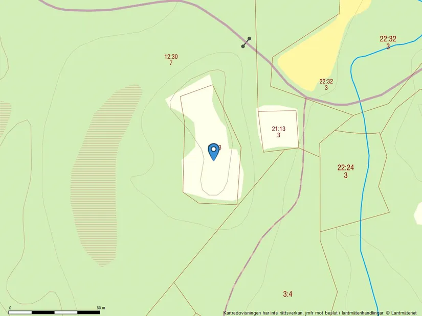 Gård/Skog, efter Skärbäcksvägen, Rättvik