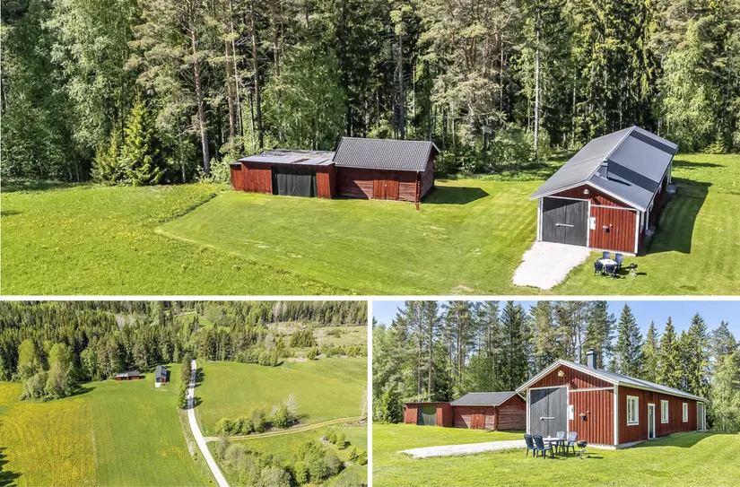 Gård/Skog, efter Skärbäcksvägen, Rättvik