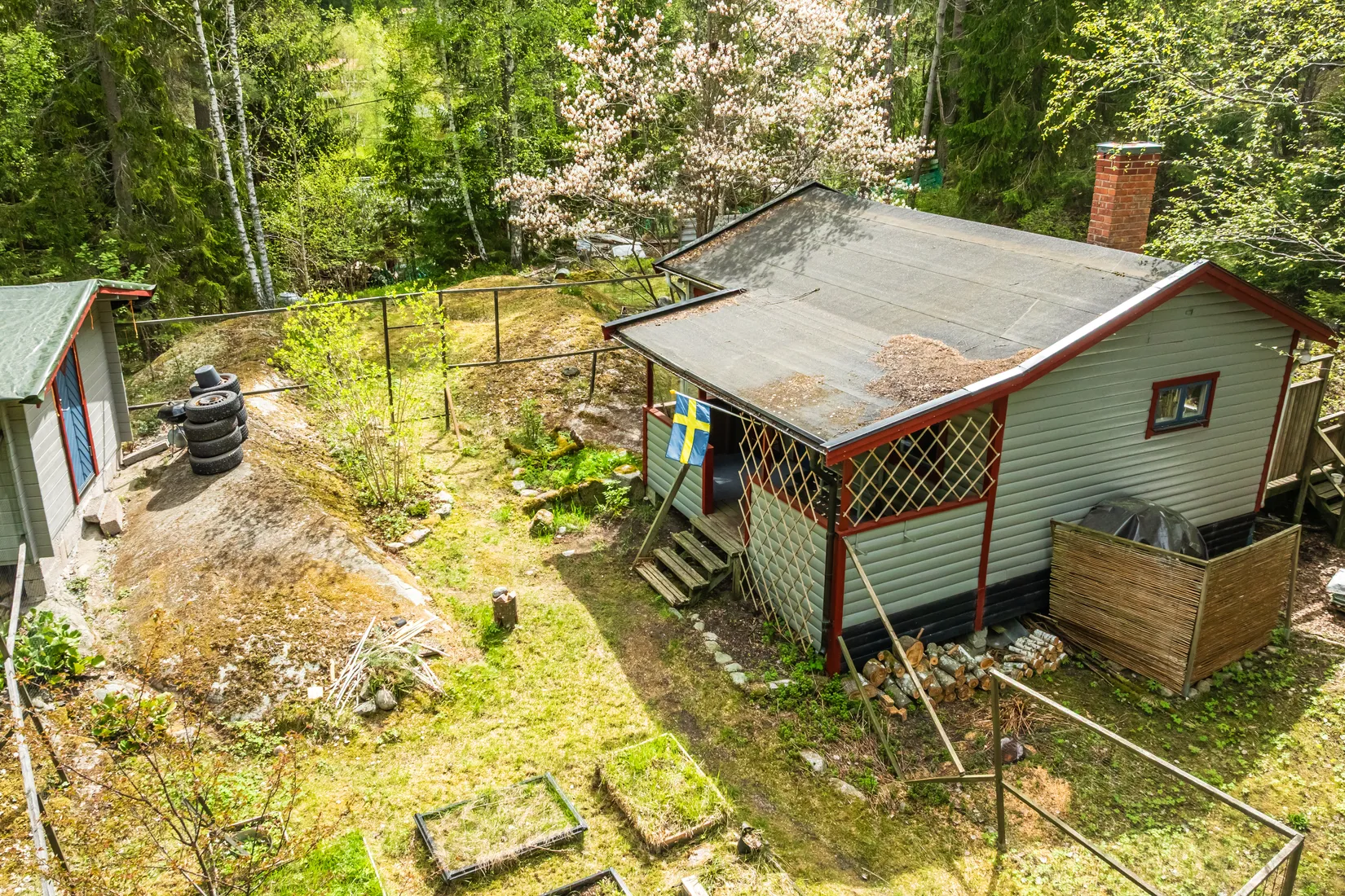Fritidshus, LÅNGSJÖVÄGEN 21, Garns-Ekskogen, Vallentuna