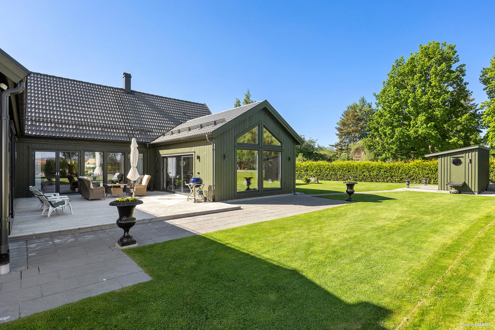 Villa, Knekt Eklöfs gata 4, Ryttartorpet, Kumla