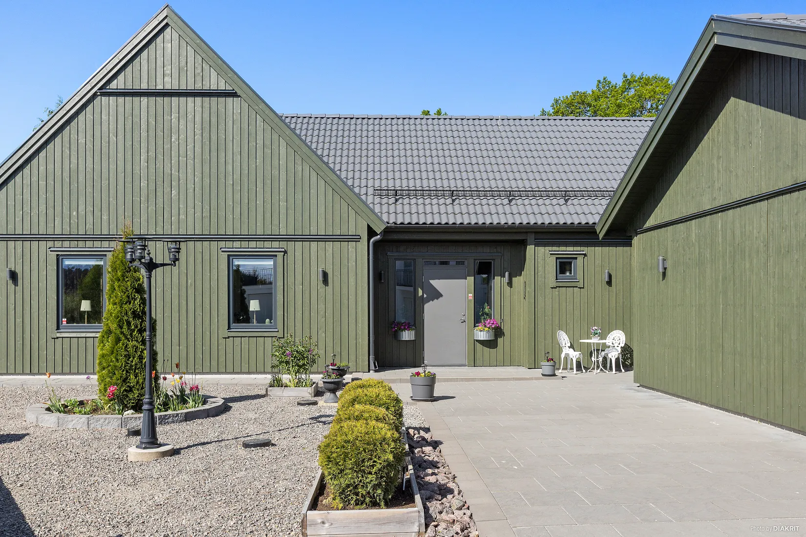 Villa, Knekt Eklöfs gata 4, Ryttartorpet, Kumla
