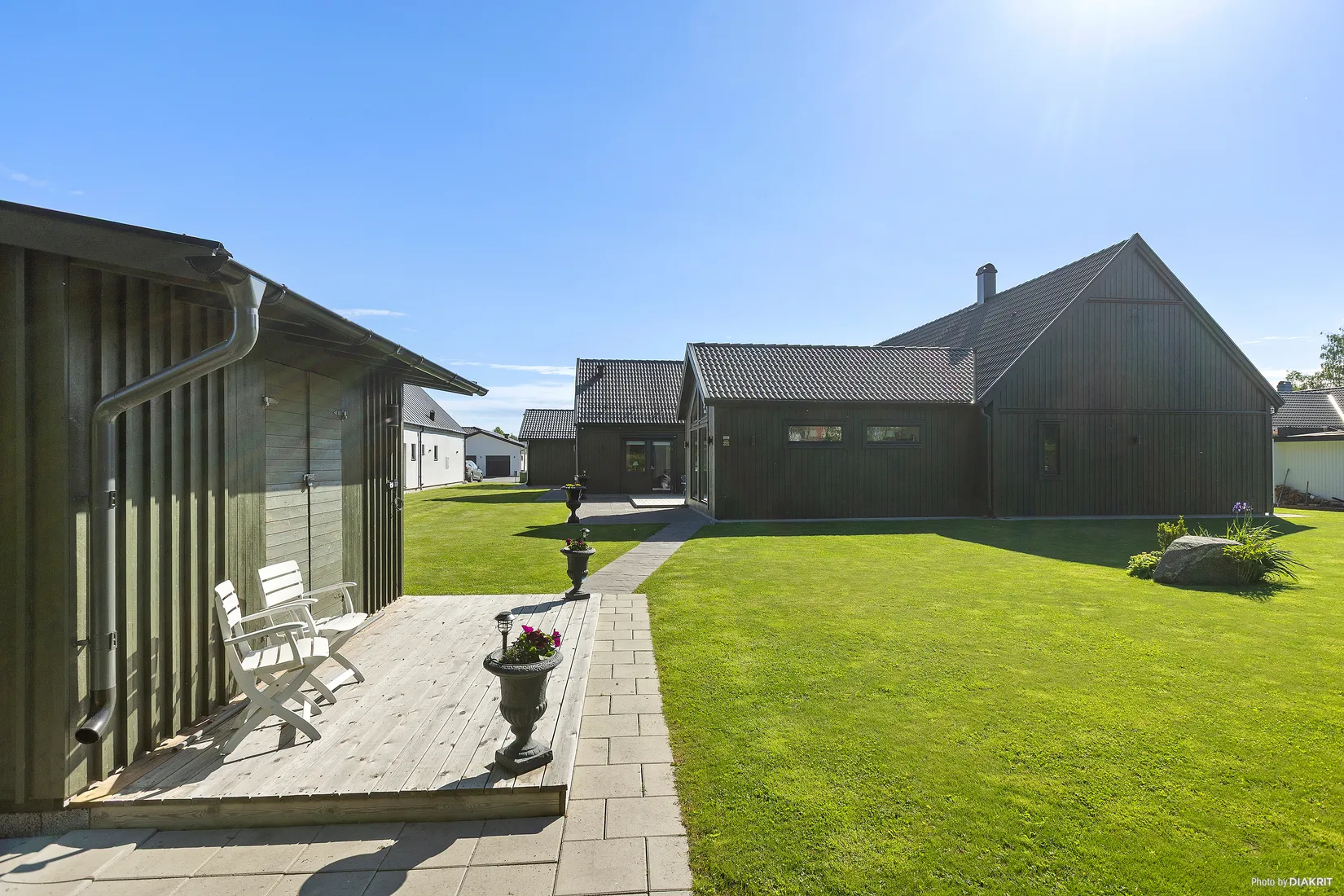 Villa, Knekt Eklöfs gata 4, Ryttartorpet, Kumla