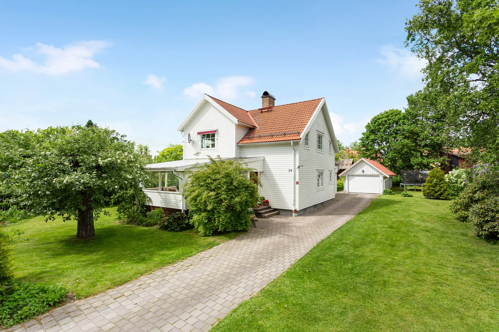 Villa, Långgatan 54, Centrala Kil, Kil
