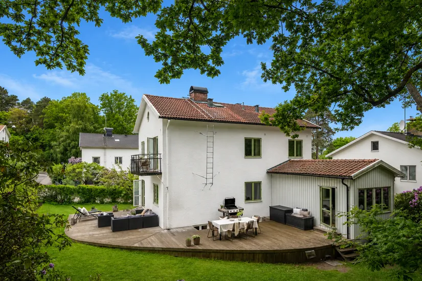 Villa, Dybecksgatan 14, Örgryte, Göteborg
