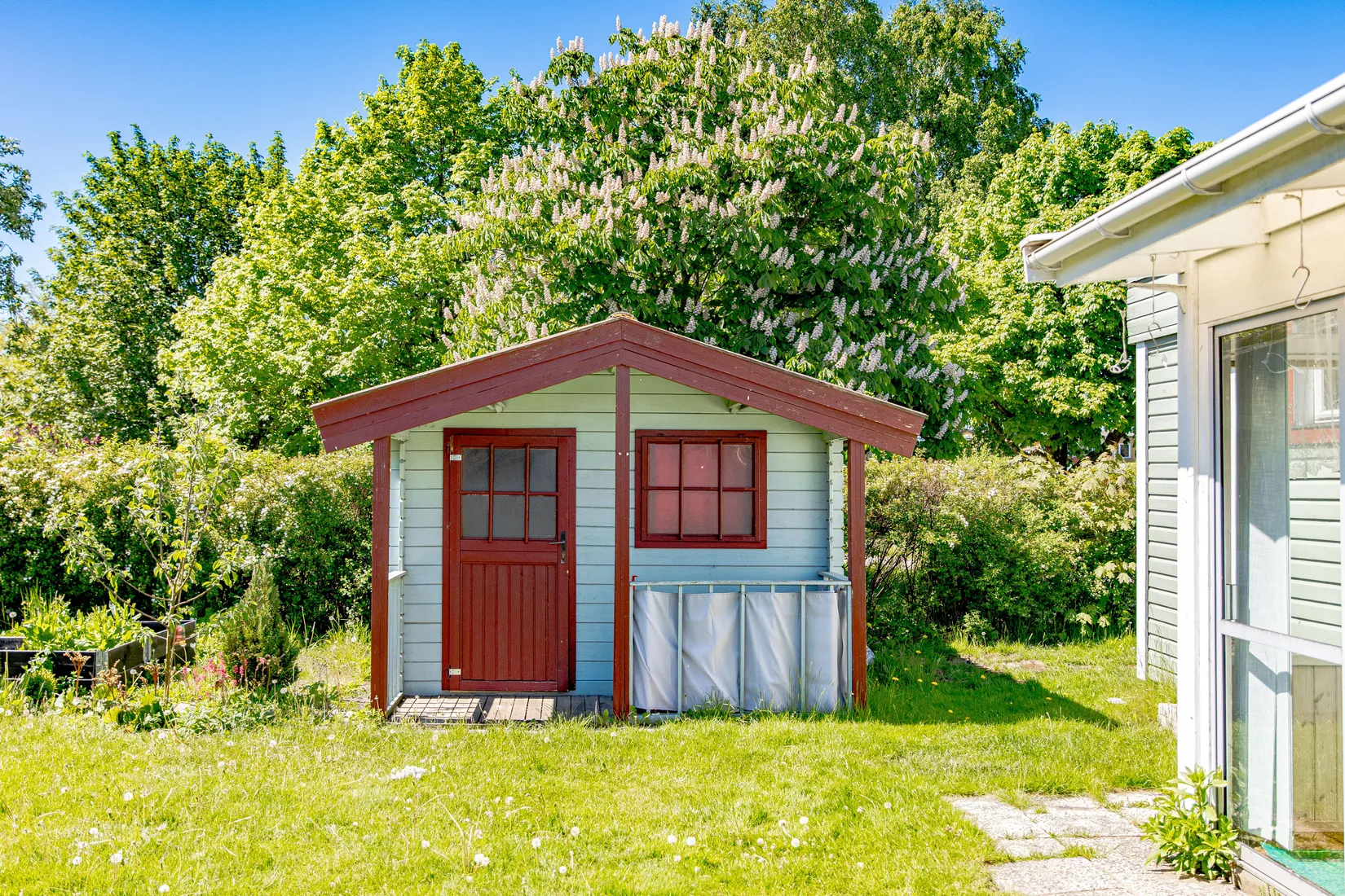 Villa, Radhus, Väktaregatan 36D, Västra Gärdet, Falkenberg