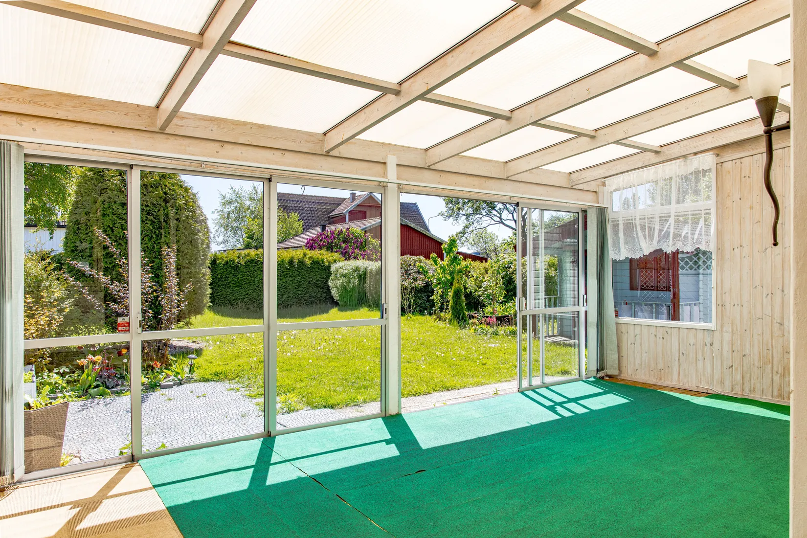 Villa, Radhus, Väktaregatan 36D, Västra Gärdet, Falkenberg