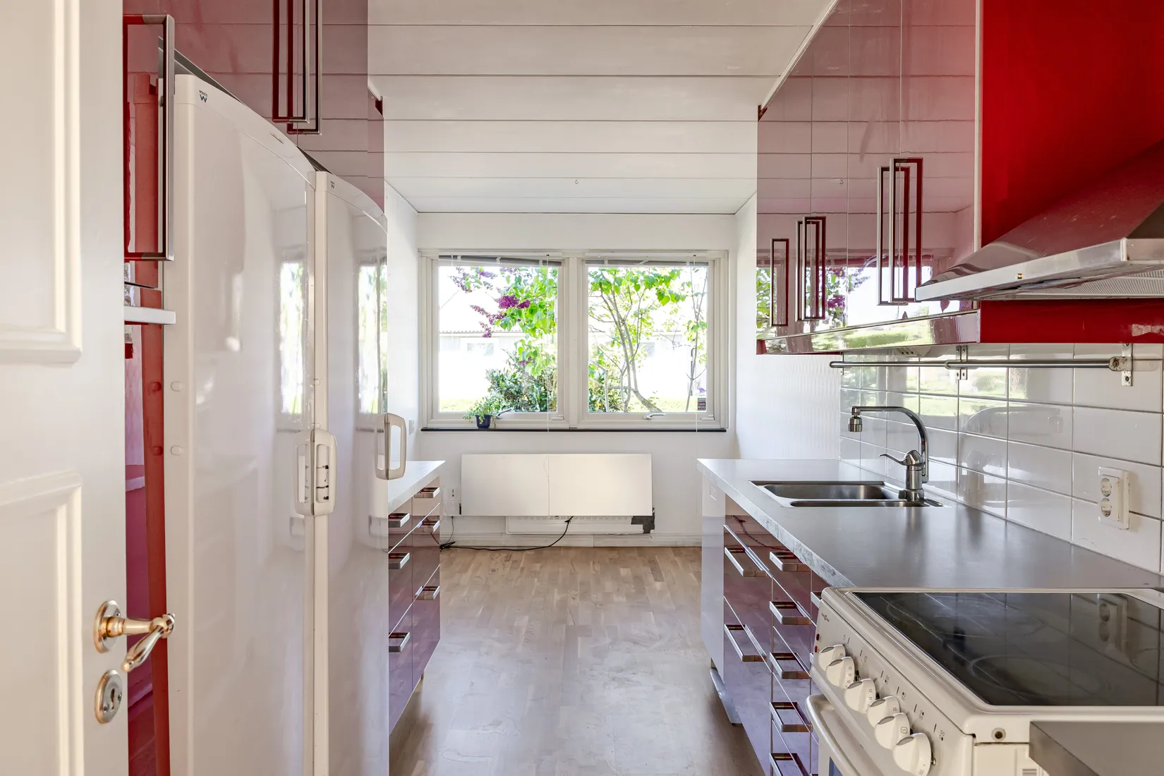 Villa, Radhus, Väktaregatan 36D, Västra Gärdet, Falkenberg