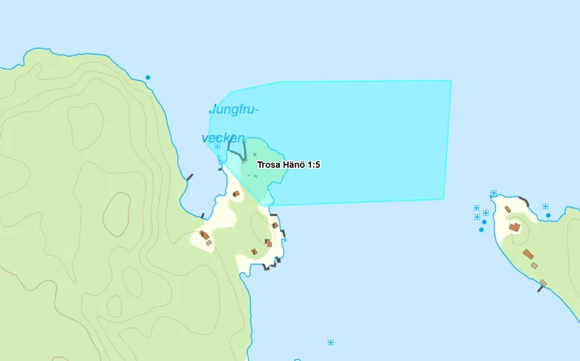 Fritidshus, Hänö Palmcrantz Udde, Hänö, Trosa