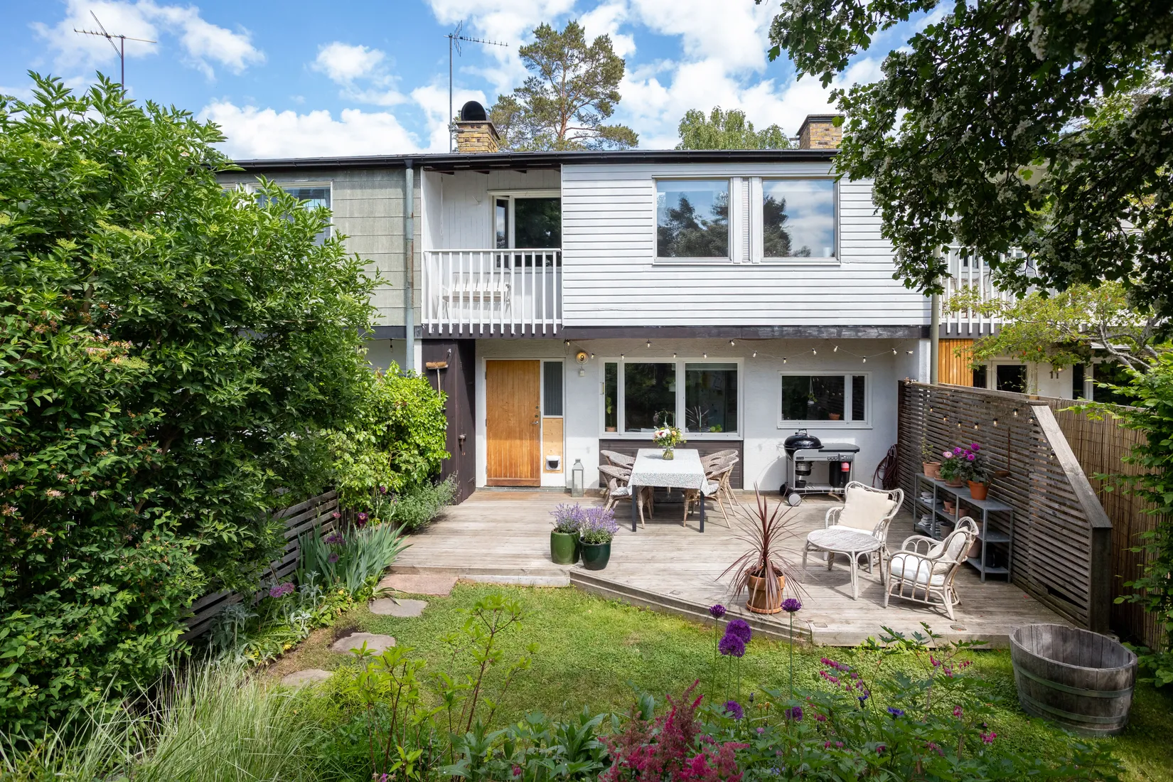 Villa, Radhus, Kurirgatan 9, Hässelby Gård, Stockholm