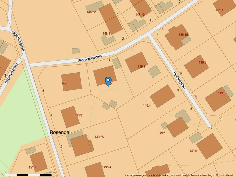 Villa, Barkspadesgatan 3, Björkekärr, Göteborg