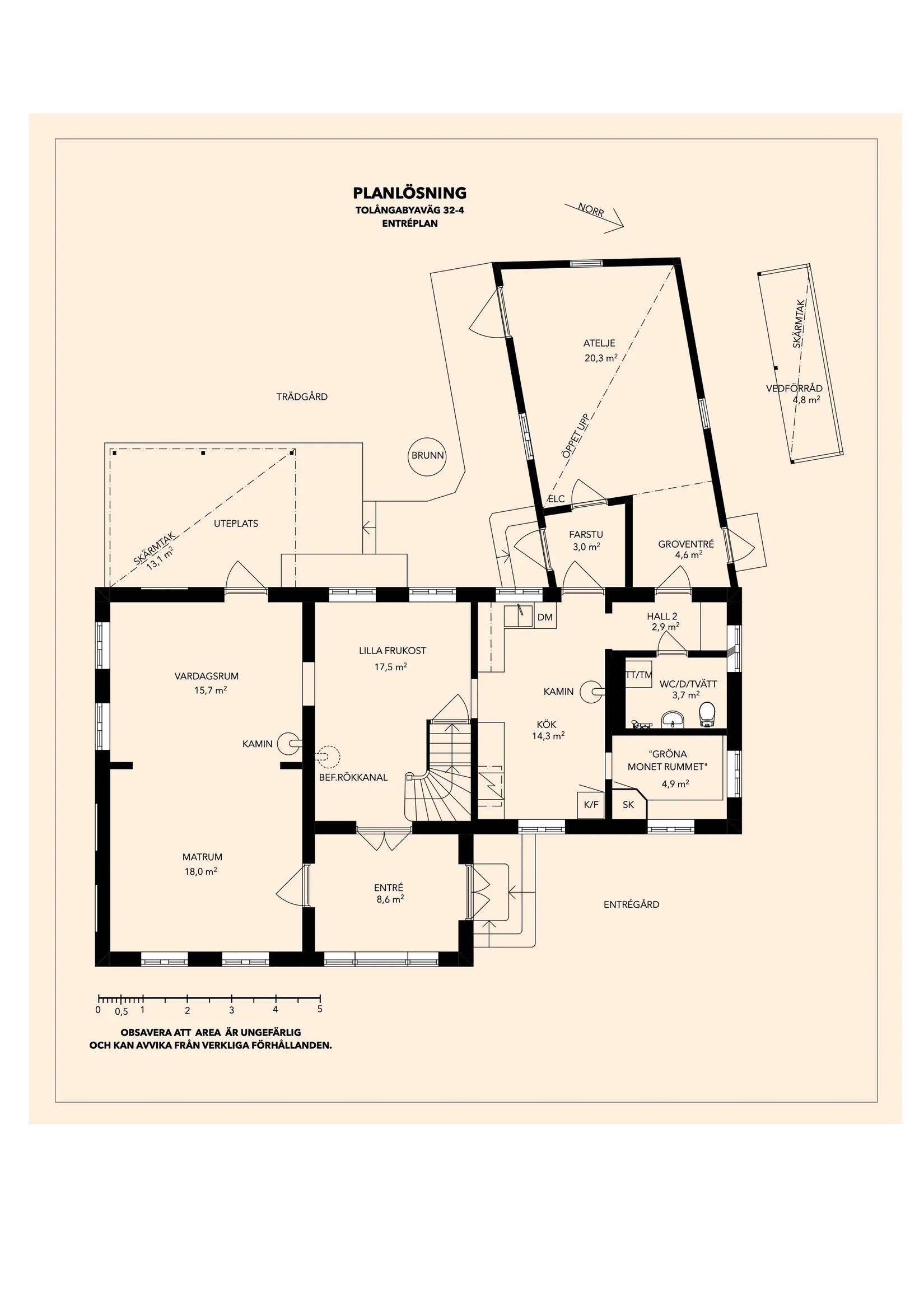 Villa, Tolånga Byaväg 32-4, Tolånga, Sjöbo