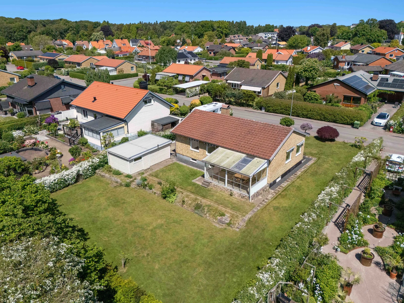 Villa, Torsgatan 14, Roslunda, Ängelholm