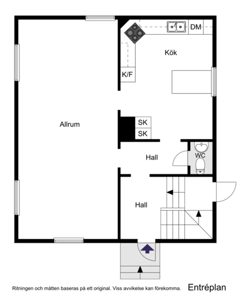 Villa, Rosenholmsvägen 12, Centrum, Ängelholm
