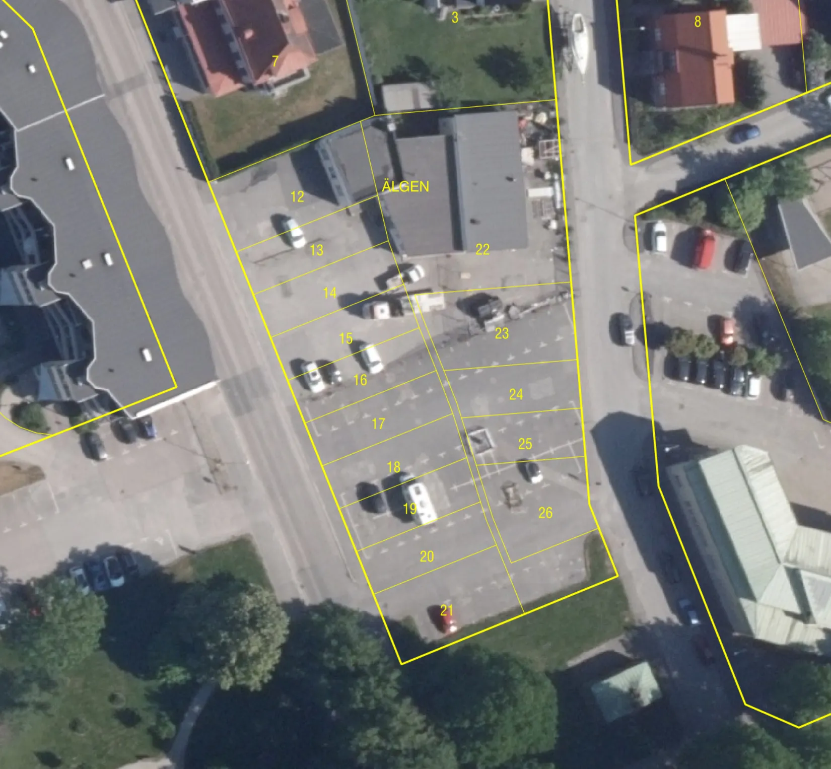 Villa, Hus 9 - Prel. Drottninggatan 100i, Kvarteret Älgen vid Karlshamn centrums stadsport!, Karlshamn