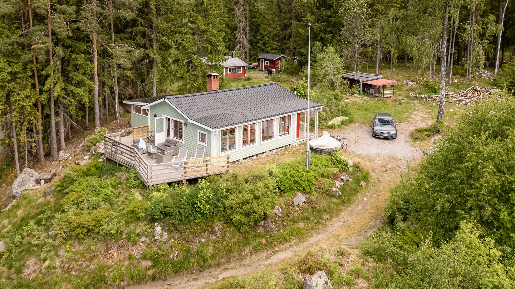 Fritidshus, Sjöbacksvägen 20, Nordsjö, Heby