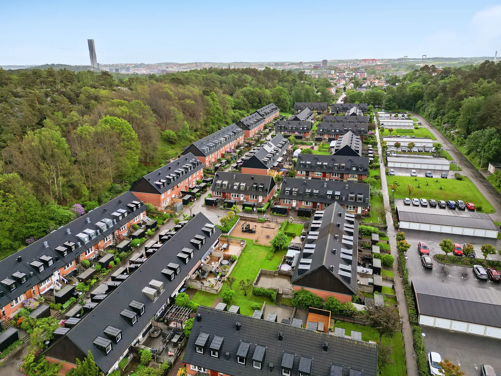 Villa, Radhus, Kung Sverres gata 32, Centrala Hisingen Tolered, Göteborg