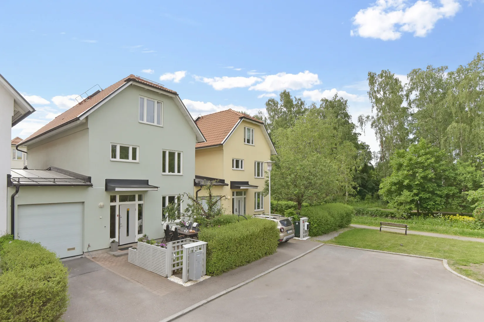 Radhus, Åkertegsgränd 12, Sundby, Stockholm