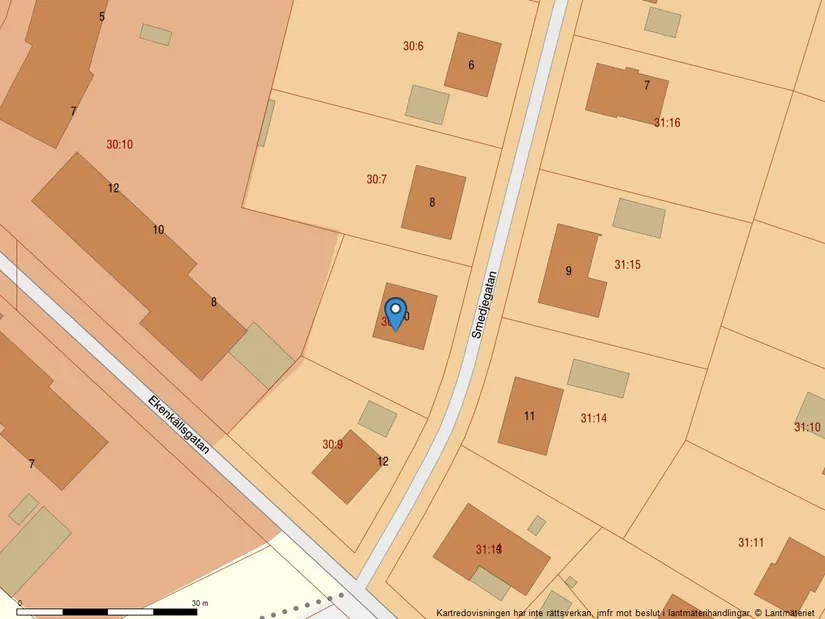 Villa, Smedjegatan 10, Fanna, Enköping