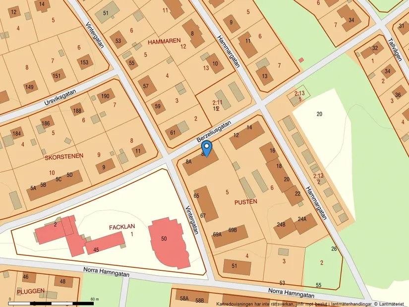 Bostadsrätt, Berzeliusgatan 8B, Skelleftehamn, Skellefteå