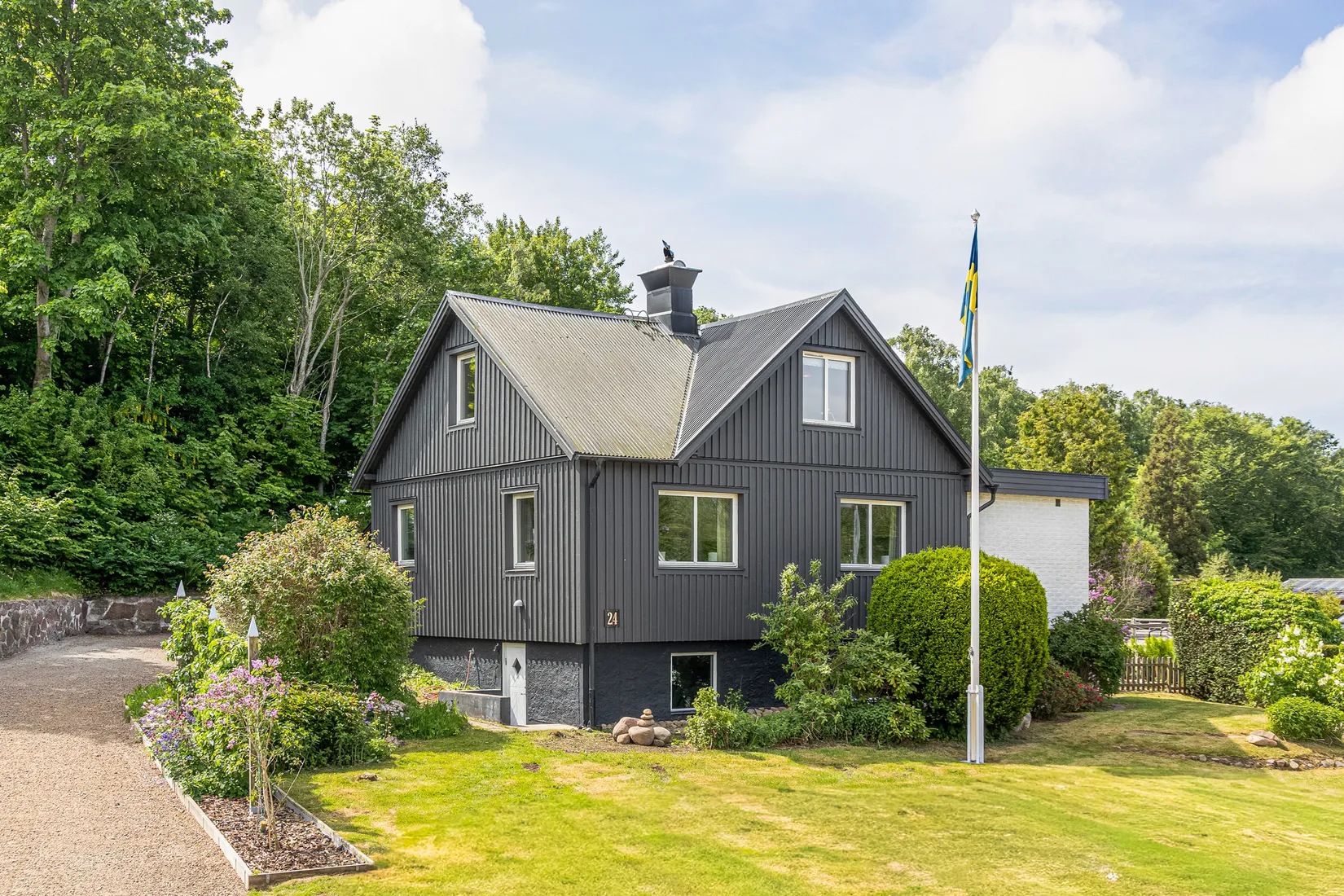 Villa, Järnvägsgatan 24, Grevie, Båstad