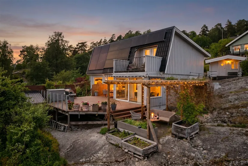 Villa, Röda vägen 18, Lanesund, Uddevalla