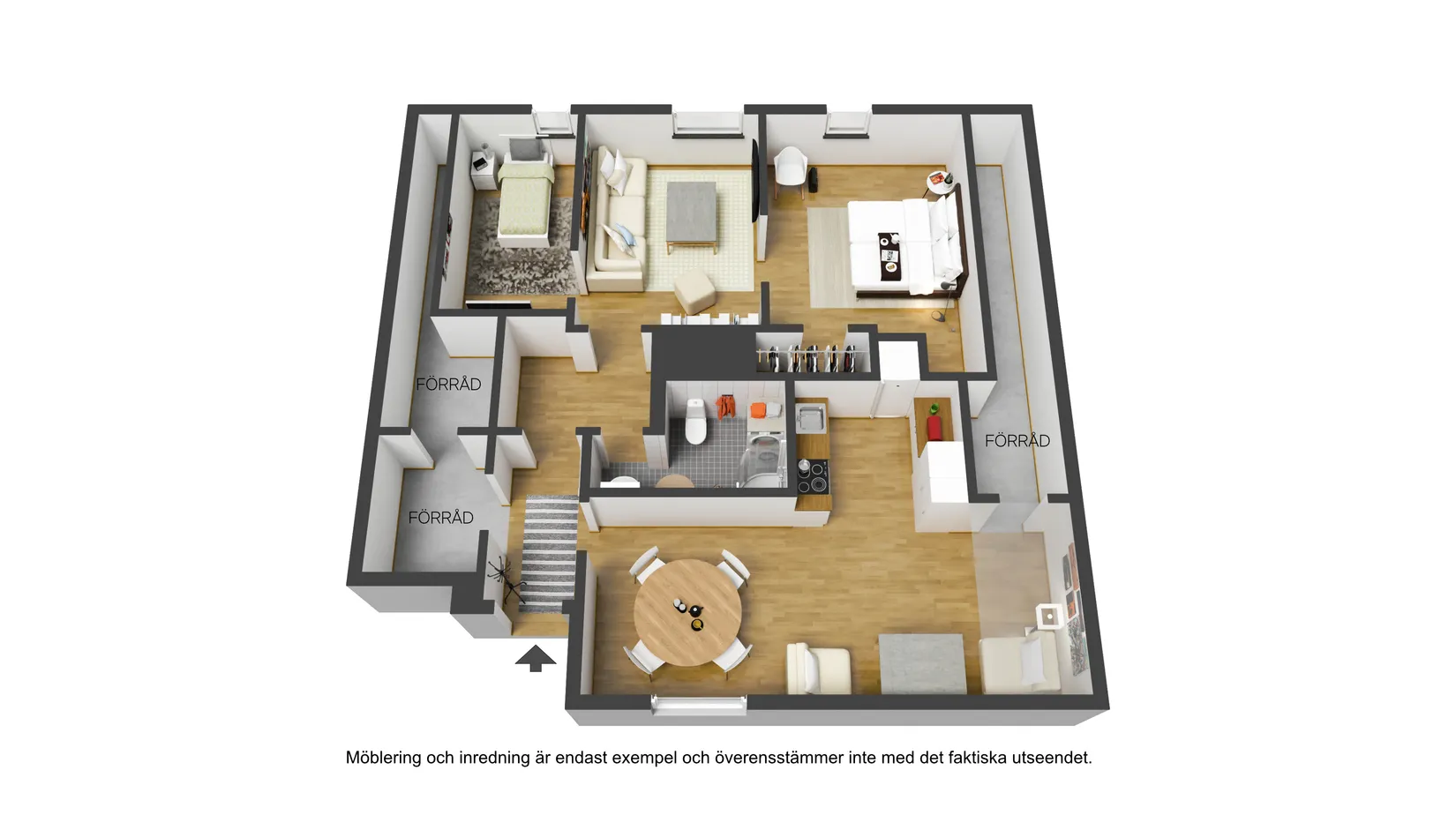 Bostadsrätt, Skolgatan 9A, Väst på stan, Umeå
