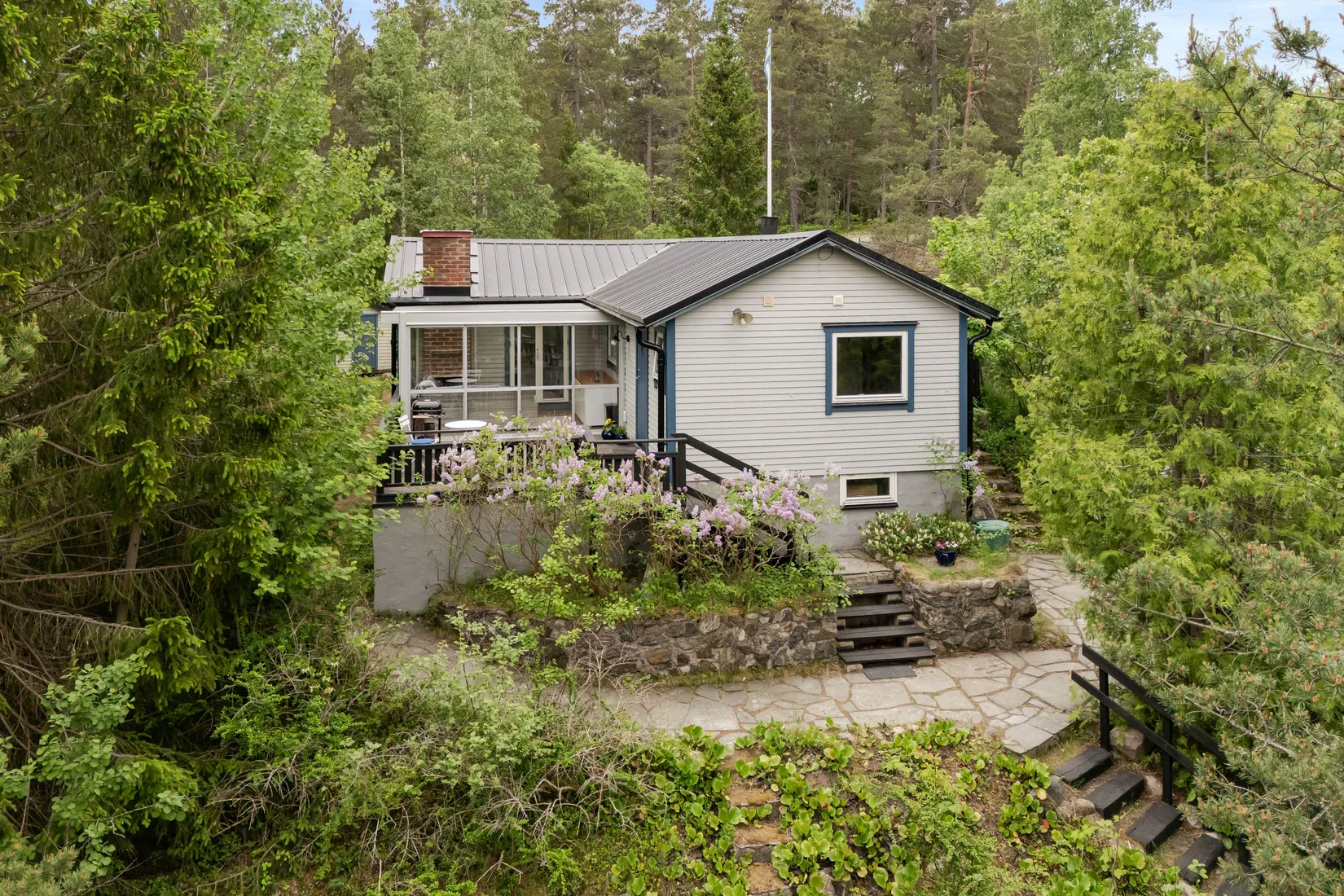 Villa, Handelsbacken 5, Evlinge, Värmdö