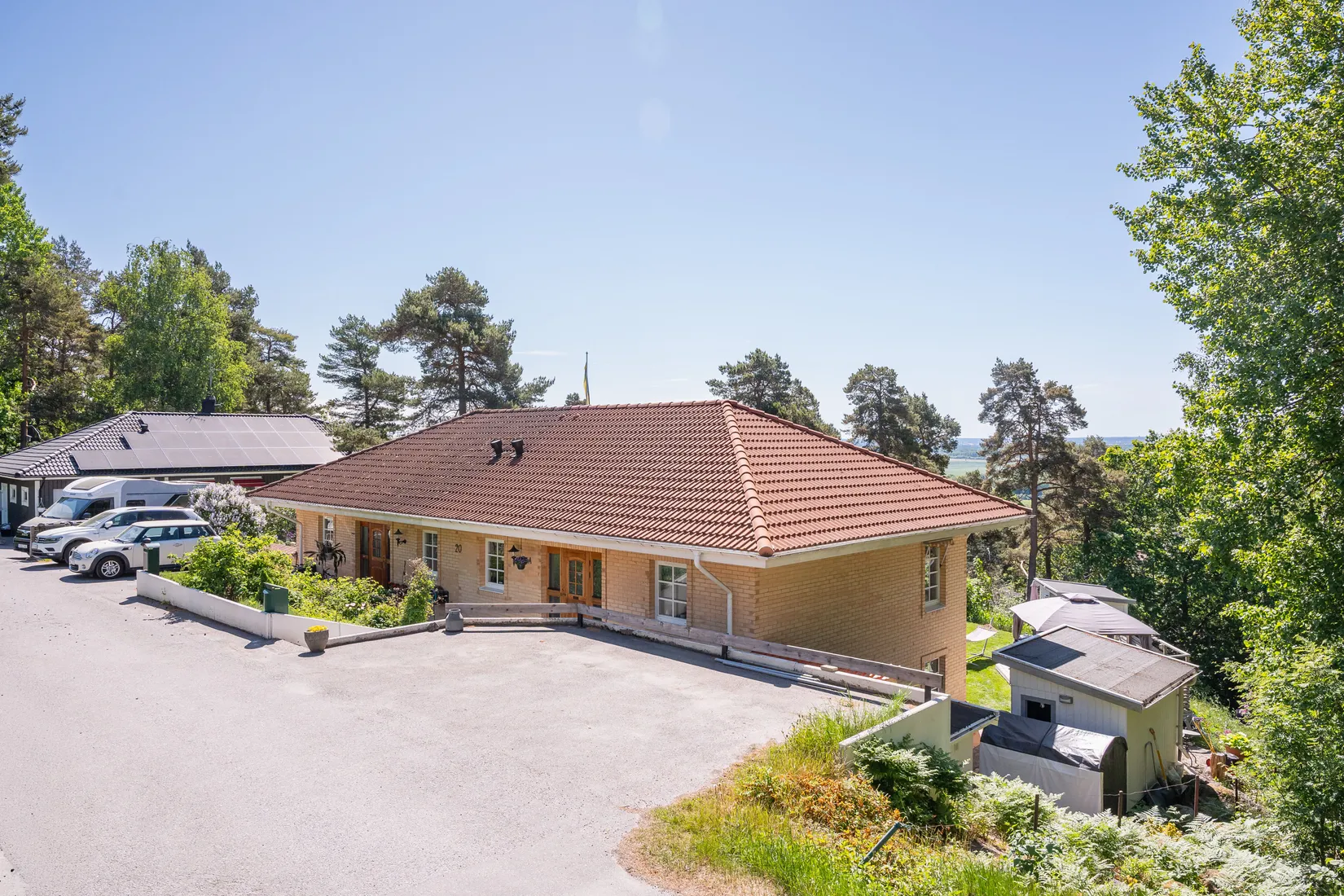 Villa, Radhus, Skogsbovägen 20A, Åby, Norrköping
