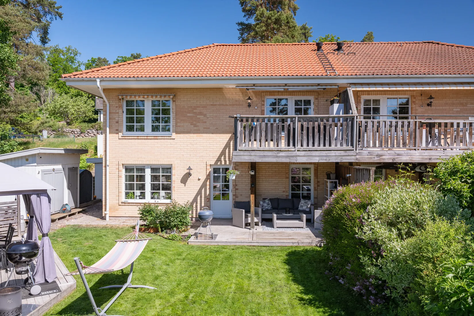 Villa, Radhus, Skogsbovägen 20A, Åby, Norrköping