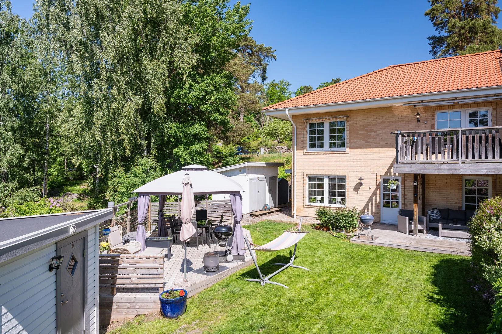 Villa, Radhus, Skogsbovägen 20A, Åby, Norrköping