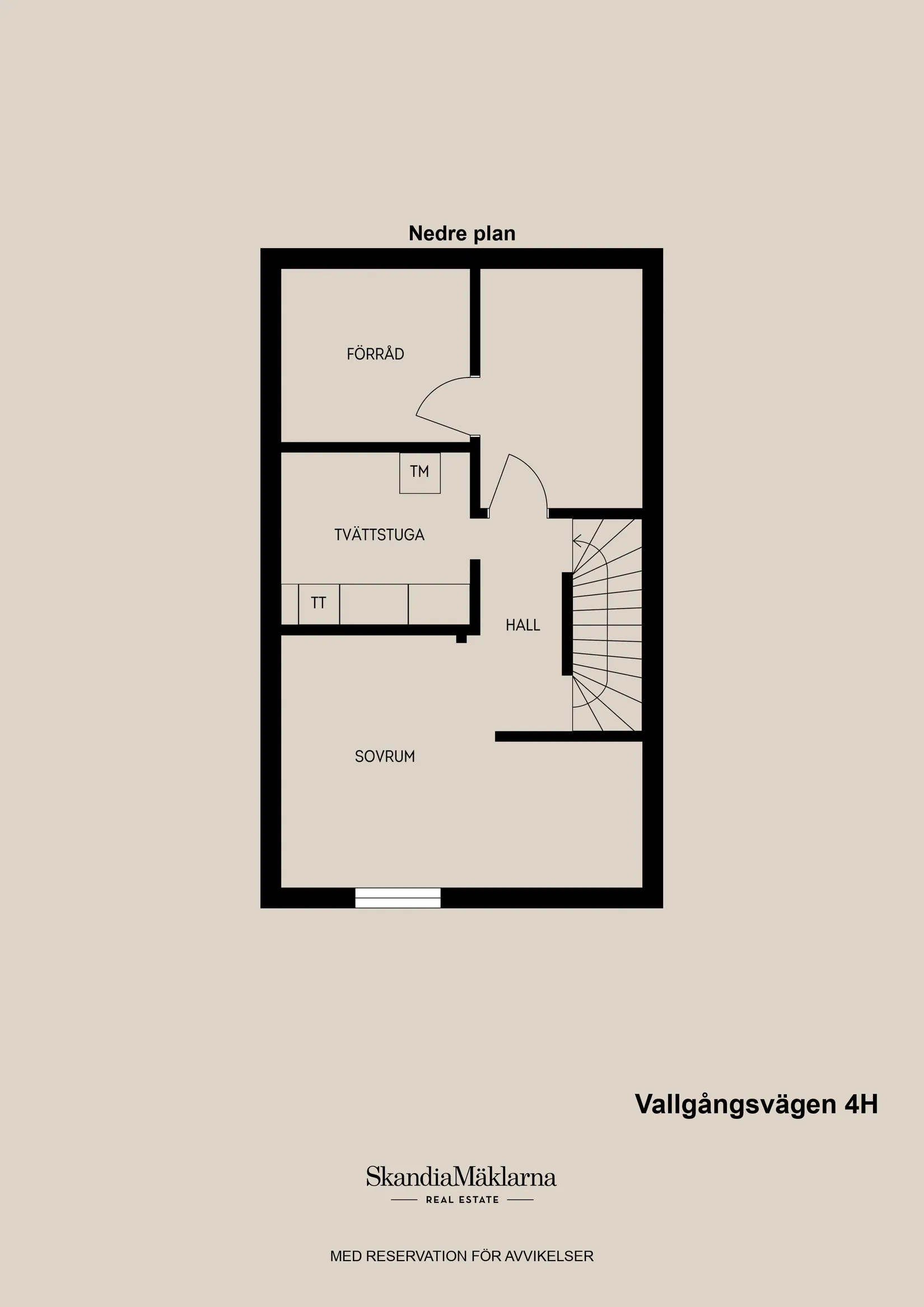 Radhus, Vallgångsvägen 4H, Höjersdal, Gävle