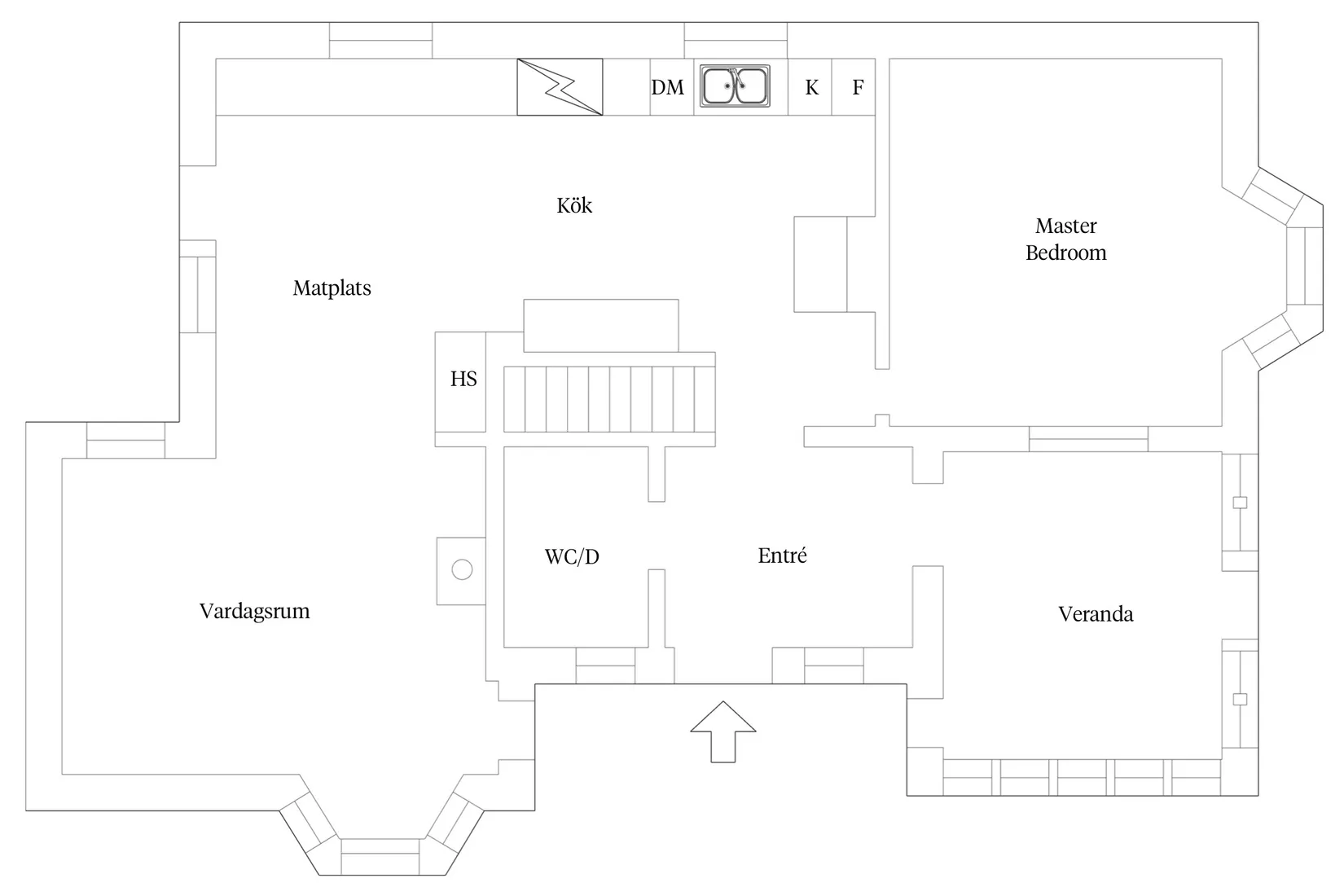 Villa, Badstrandsvägen 8, Norrby, Haninge