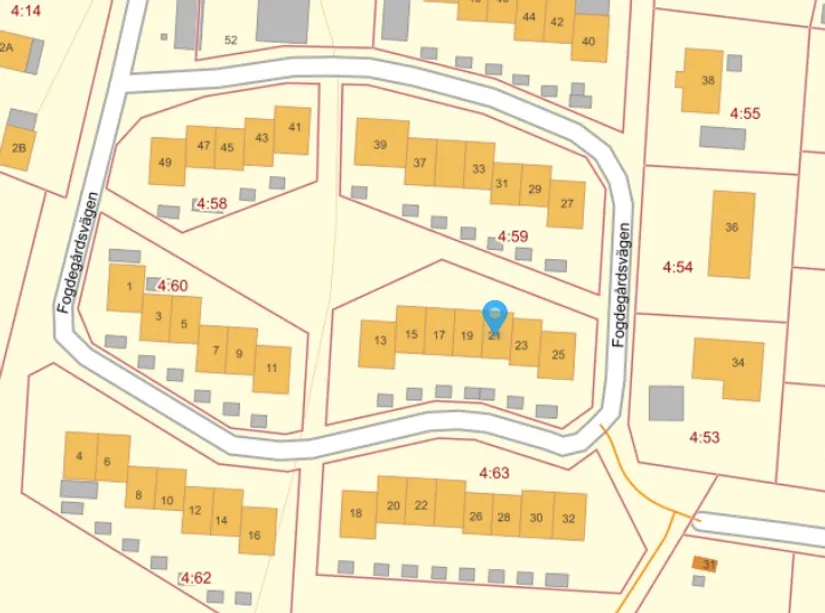 Bostadsrätt, Radhus, Fogdegårdsvägen 21, Varnhem, Skara