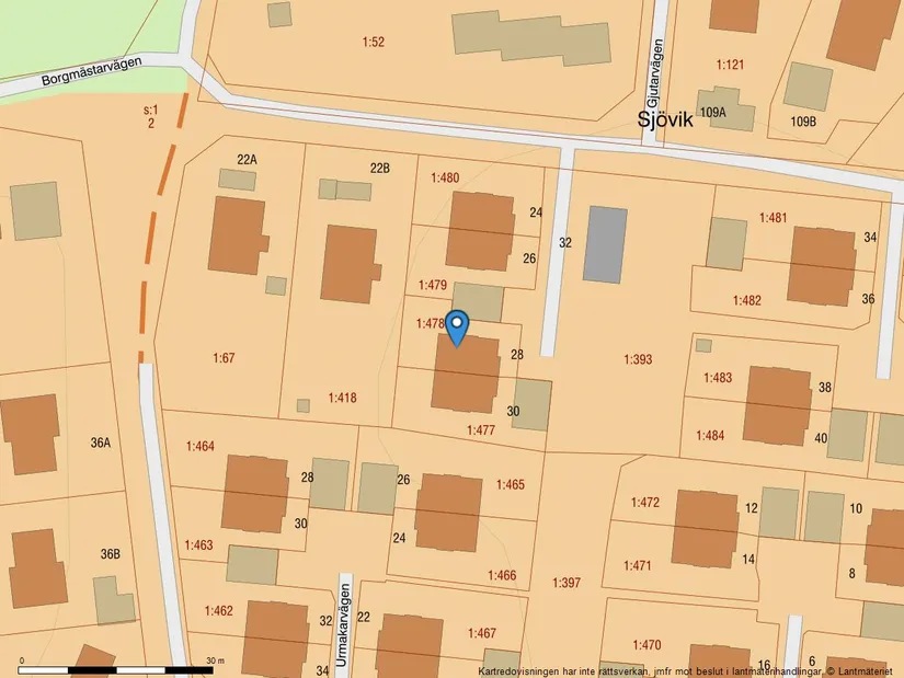 Villa, Radhus, Gjutarvägen 28, Krokek, Norrköping