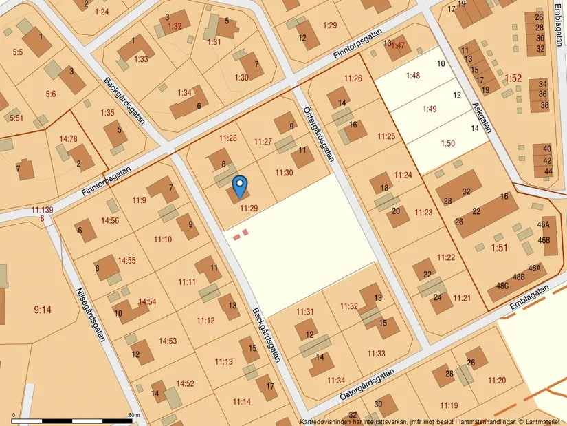Villa, Backgårdsgatan 10, Vikingstad, Linköping