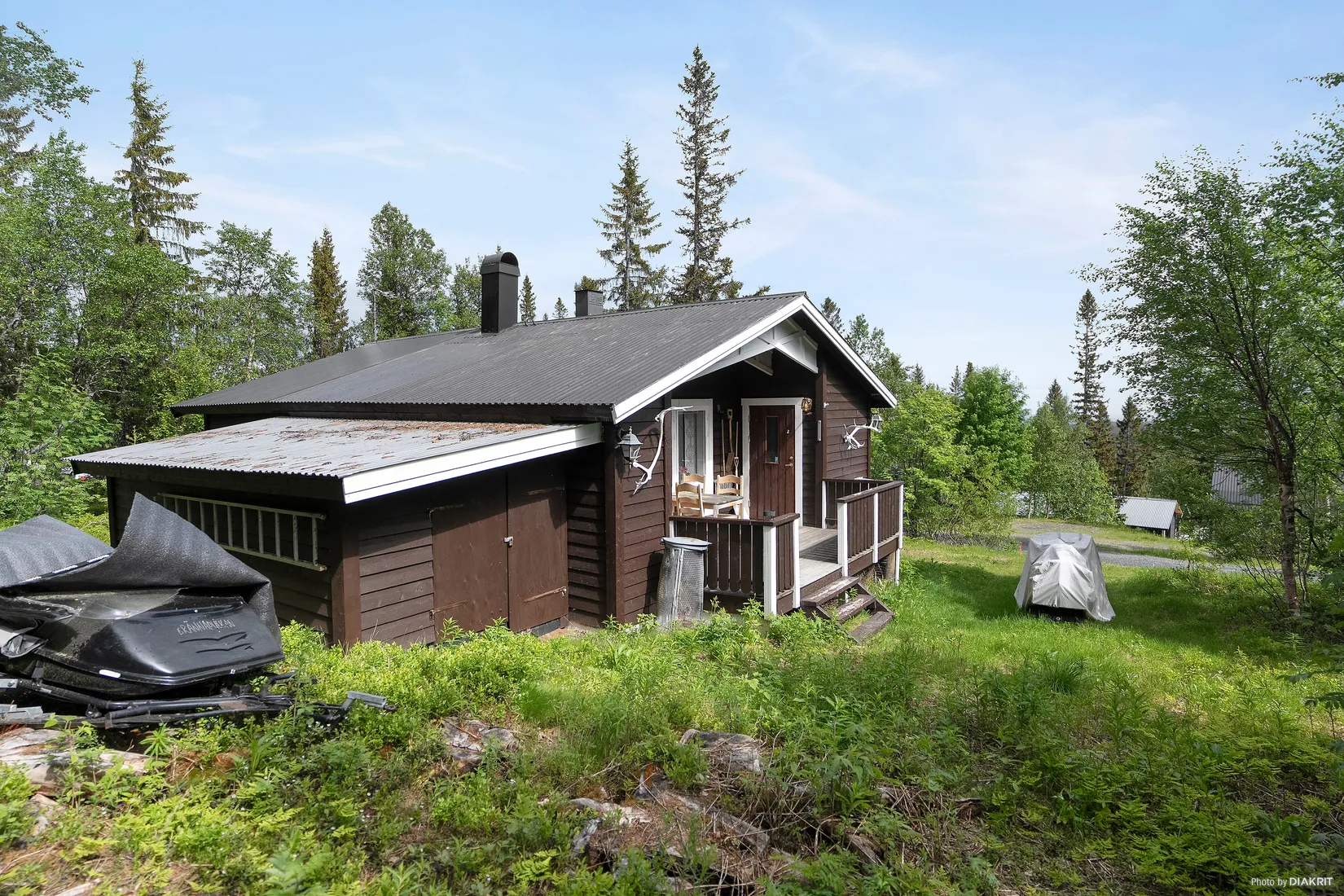 Fritidshus, Korpstigen 5, Gräftåvallen, Berg