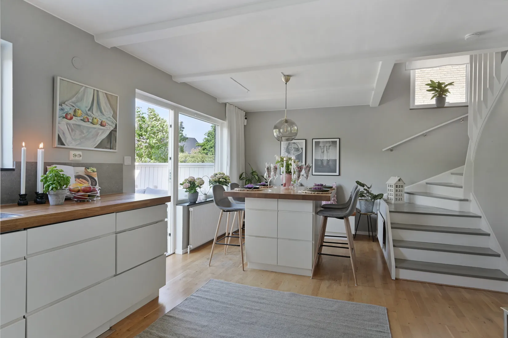 Radhus, Älvkvarnsvägen 58, Solhem, Stockholm