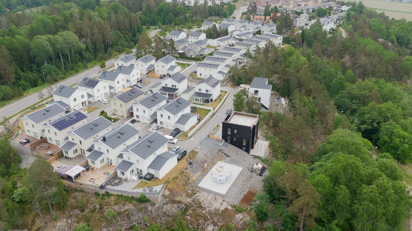 Tomt, Planetbacken 24, Solhöjden/Tumba, Botkyrka