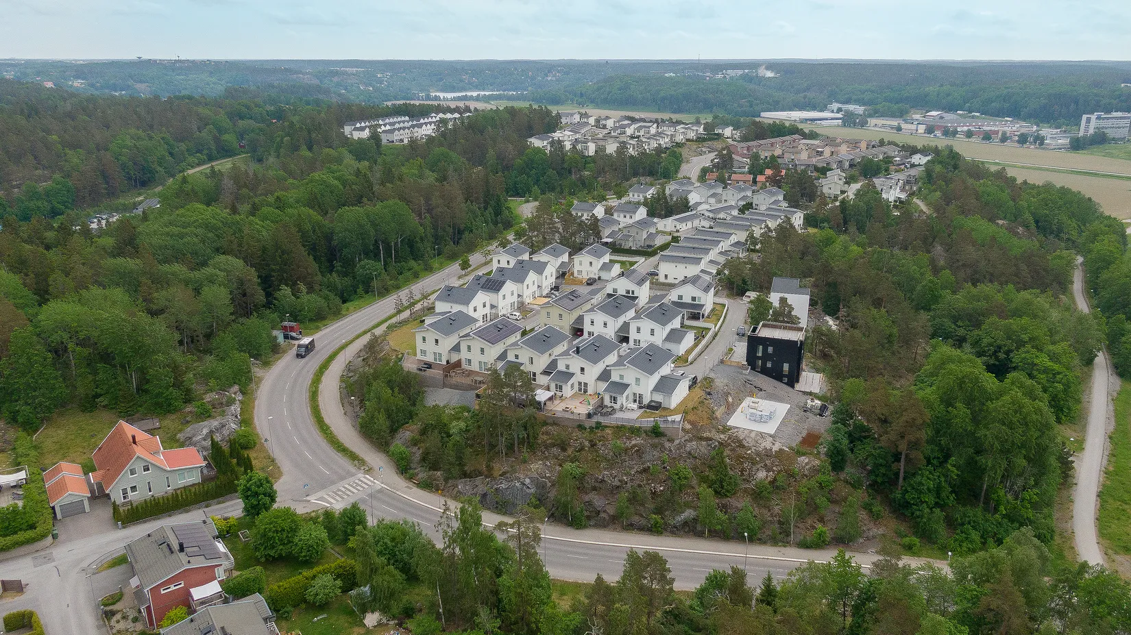 Tomt, Planetbacken 24, Solhöjden/Tumba, Botkyrka