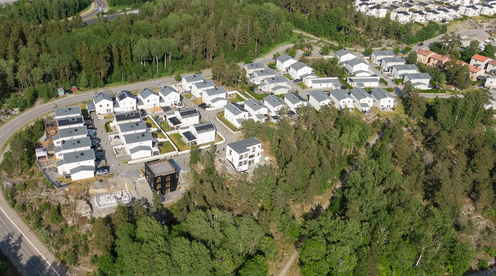 Tomt, Planetbacken 24, Solhöjden/Tumba, Botkyrka