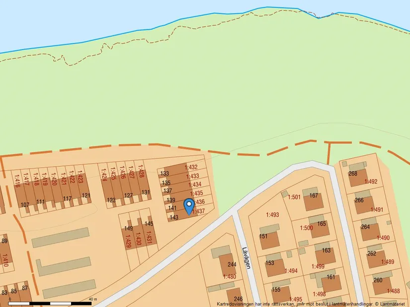 Villa, Radhus, Lävägen 143, Björkskatan, Luleå