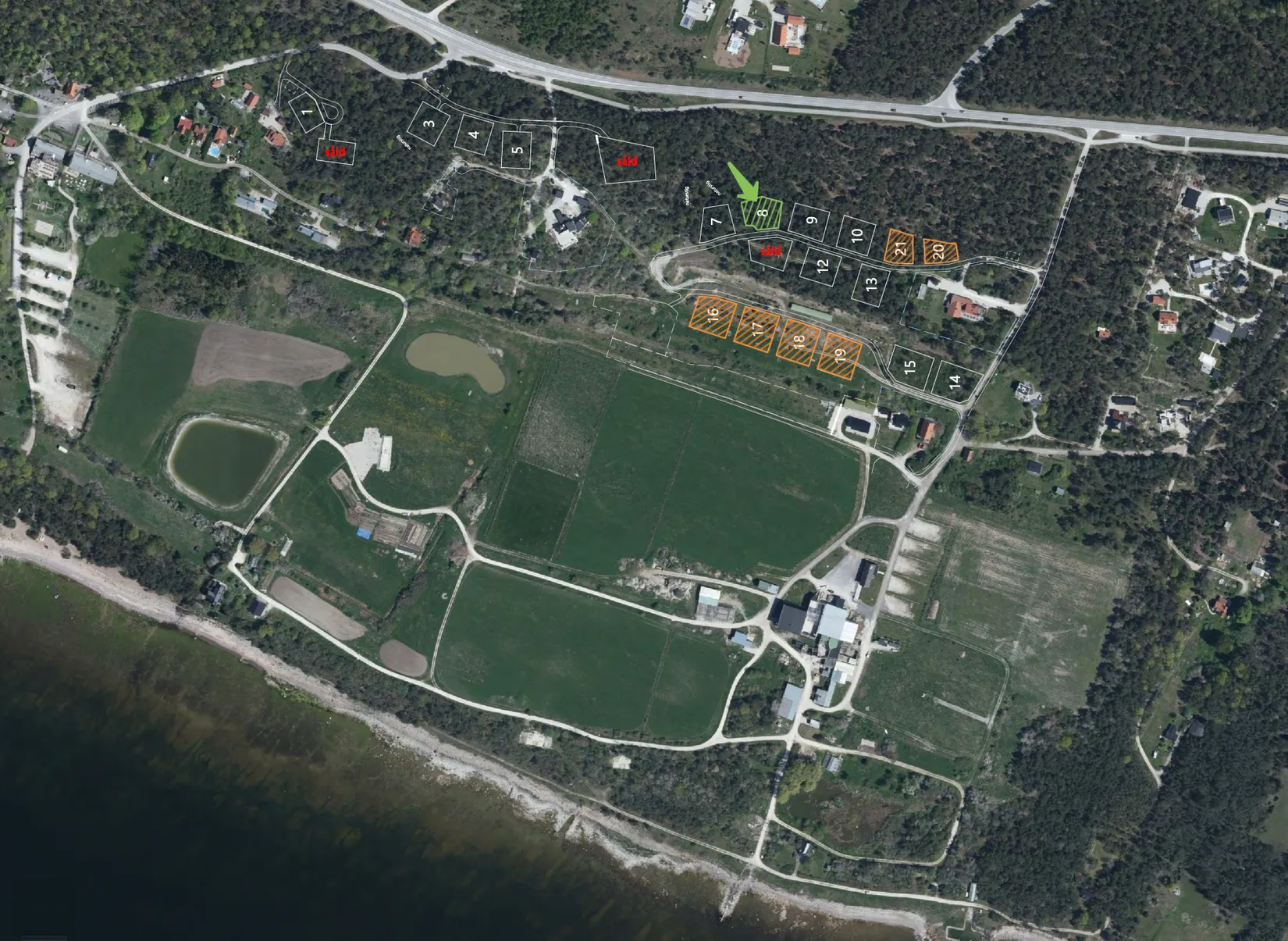 Tomt, Del av Lummelunda Överstekvarn 1:67 (Tomt 8), Visby