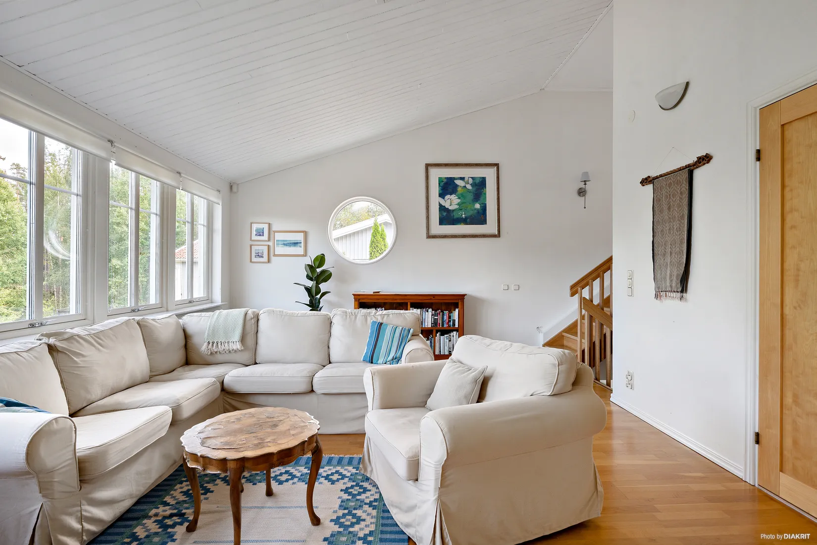 Villa, Badparksvägen 18, Gribbylund, Täby