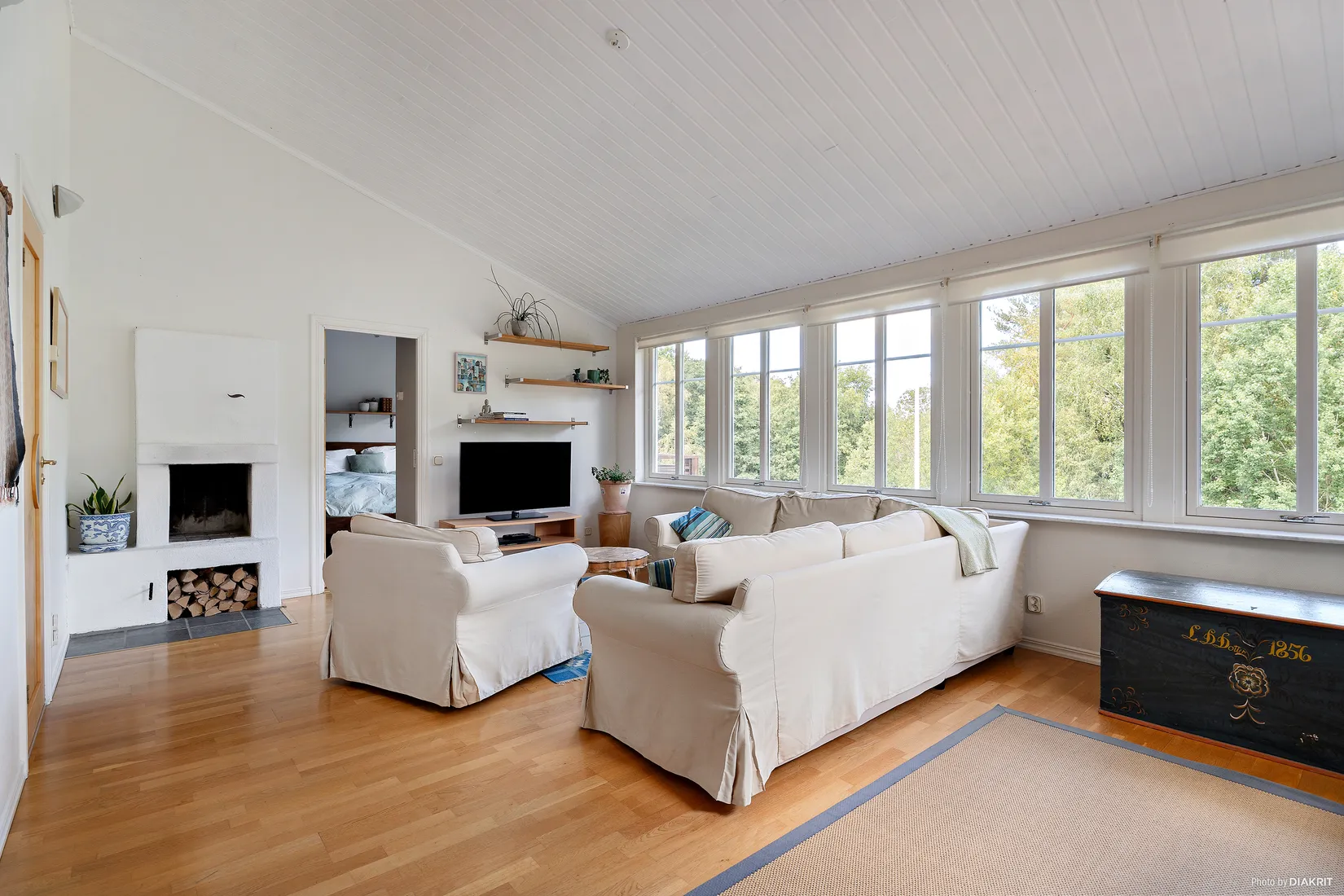 Villa, Badparksvägen 18, Gribbylund, Täby