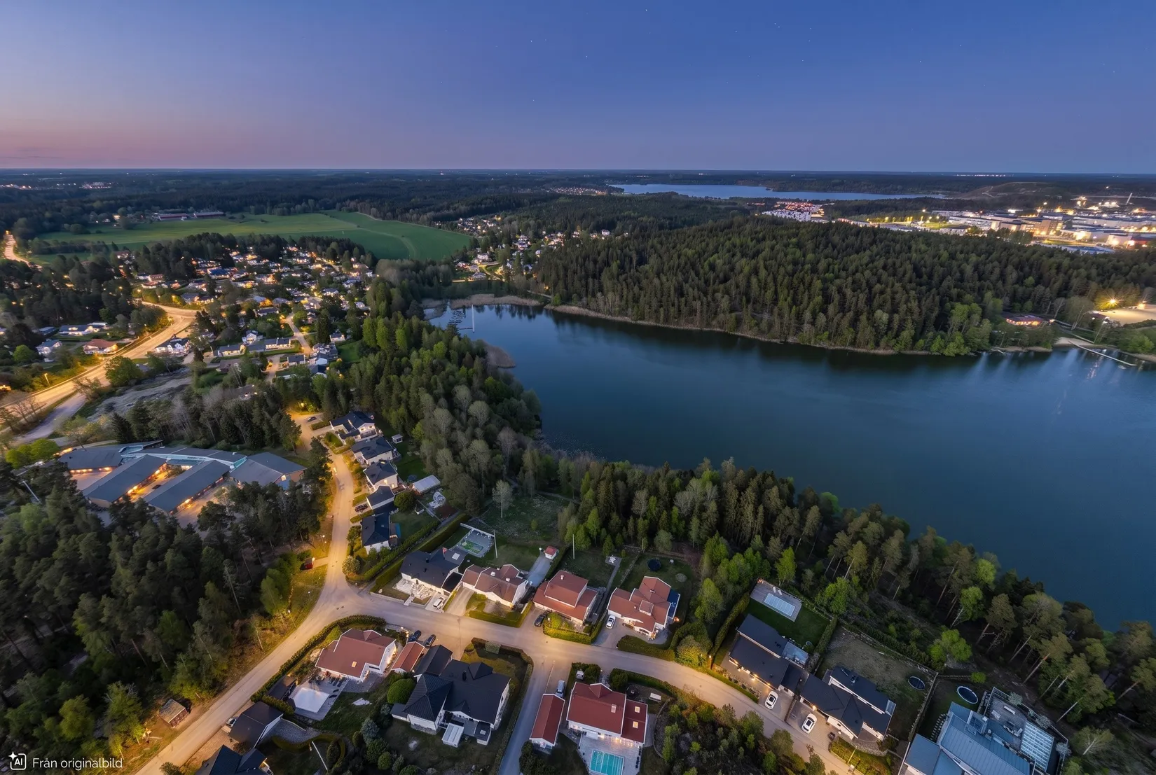 Villa, Badparksvägen 18, Gribbylund, Täby