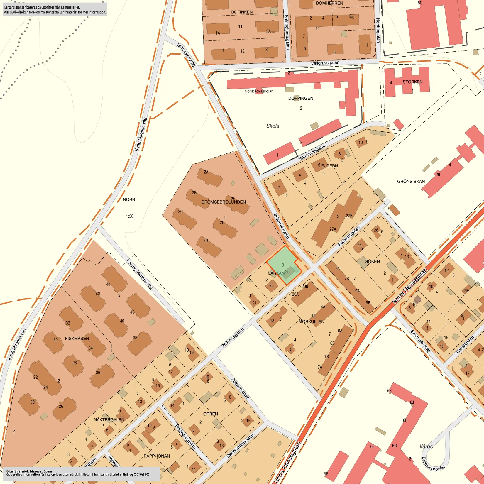 Villa, Polhemsgatan 25, Centrala Visby, Gotland