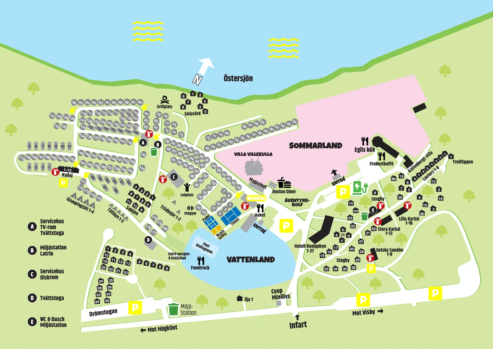 Bostadsrätt, Högklint Högklintsvägen 12 - Stuga 25, Högklint, Gotland