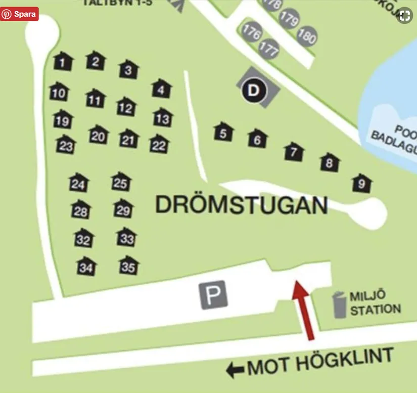 Bostadsrätt, Högklint Högklintsvägen 12 - Stuga 25, Högklint, Gotland