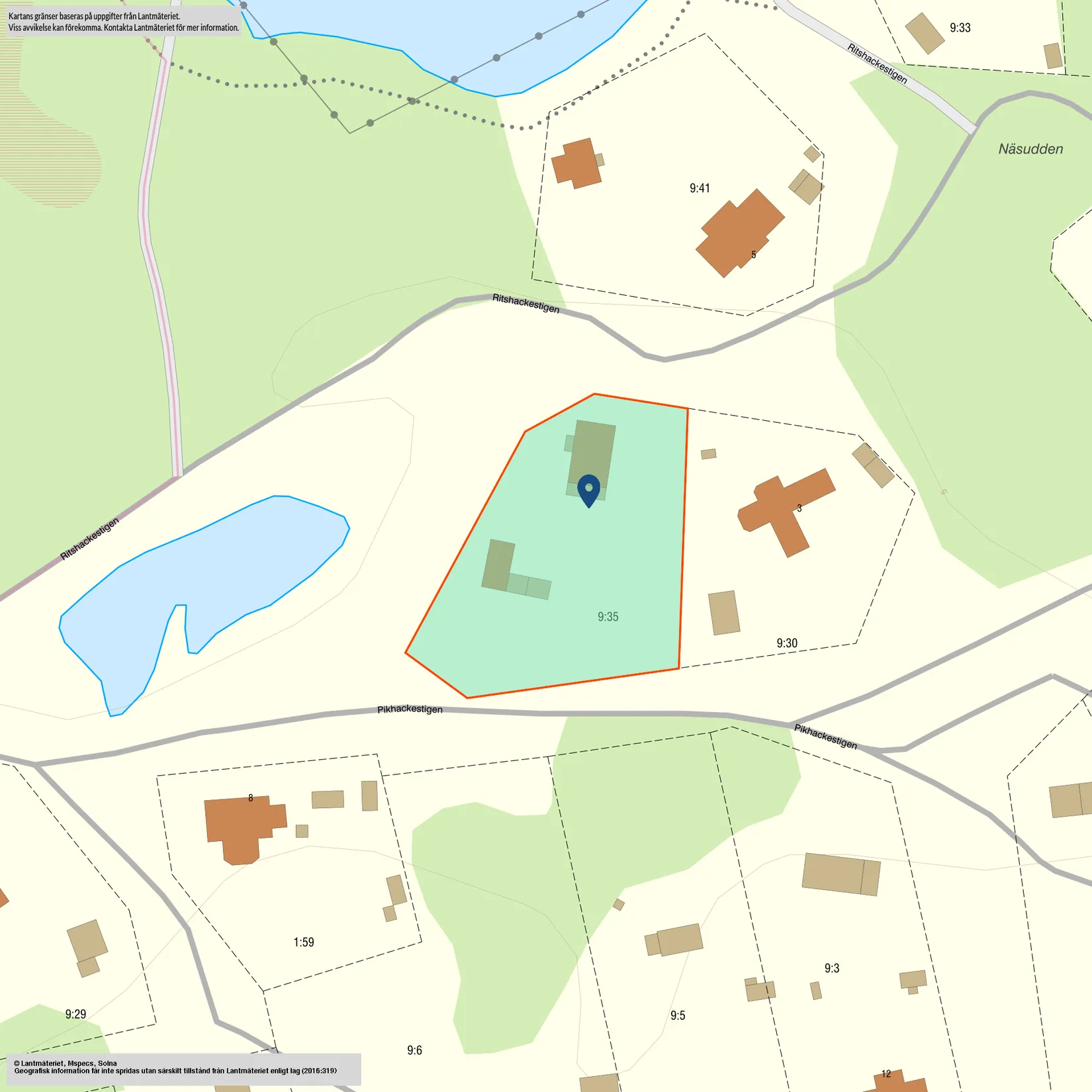 Villa, Pikhackestigen 1, Vånevik, Oskarshamn