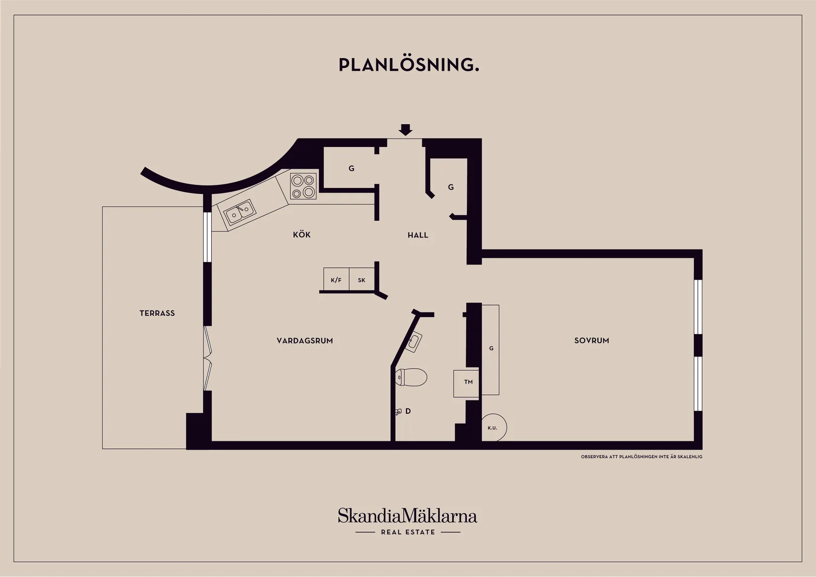 Bostadsrätt, Karlbergsvägen 66B, 1 tr, Vasastan, Stockholm